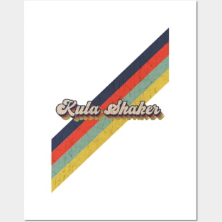 retro vintage color Kula Shaker Posters and Art